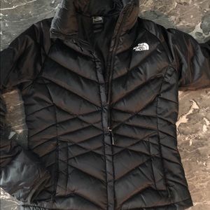 Black Northface Down Jacket